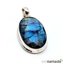 colgante plata labradorita (3cm aprox)