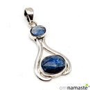 colgante plata 2 labradoritas