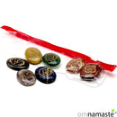 Pack mineral rodado chakras mandalas