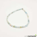 Pulsera facetada Morganita 2 mm