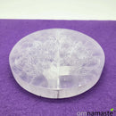 Placa Redonda Selenita 15cm