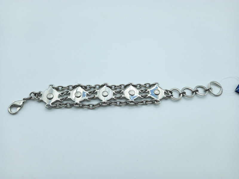Pulsera acero cadena y eslabones Tofys