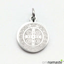 medalla san benito acero 1.5cm