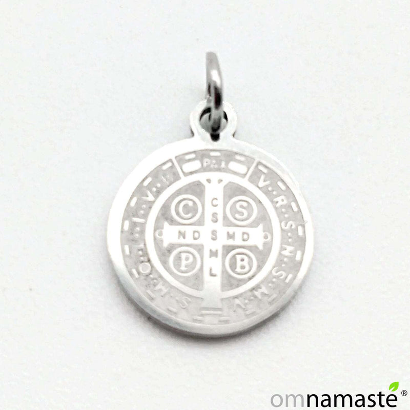 medalla san benito acero 1.5cm