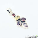 Colgante Plata y Minerales