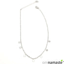 Tobillera acero Flores