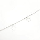 Tobillera plata Herradura