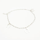 Tobillera plata Herradura