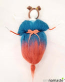 Hada de la Felicidad Azul Anaranjado