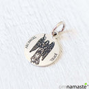 Medalla Arcángel San Jofiel 12 mm plata de ley 925