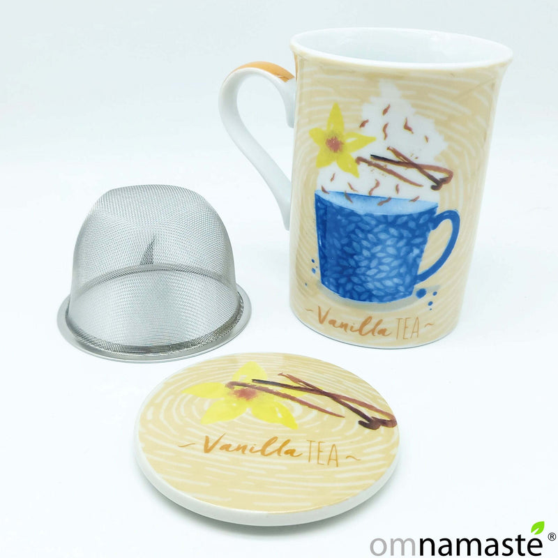 Taza con filtro Té Vainilla