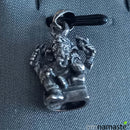 colgante plata ganesha