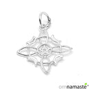 Colgante Plata Nudo de Bruja Místico