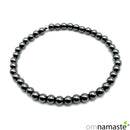 Pulsera hematite bola 4mm