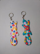 llavero lagarto colores