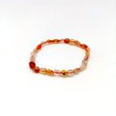 Pulsera cornalina oval