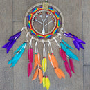 Atrapasueños Árbol multicolor 28cm