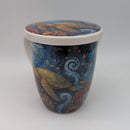 Taza tortuga porcelana con tapa y filtro 300 ml
