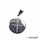 Colgante Doble Cara Acero San Benito 20mm