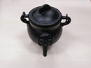 Caldero acero con asa y tapa 12cm Tetragramaton