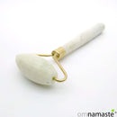 Masajeador Rodillo facial de Jade Gua Sha