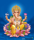 Estampa Ganesha 8.5x10.5cm