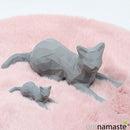 Pareja Figura Gatos impresión 3D (5cm y 15cm)