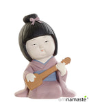 Figura Geisha resina 8X6X11cm aprox