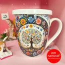 Taza Árbol de la Vida tapa y filtro 300ml