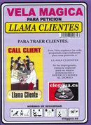Vela Petición Llama Clientes