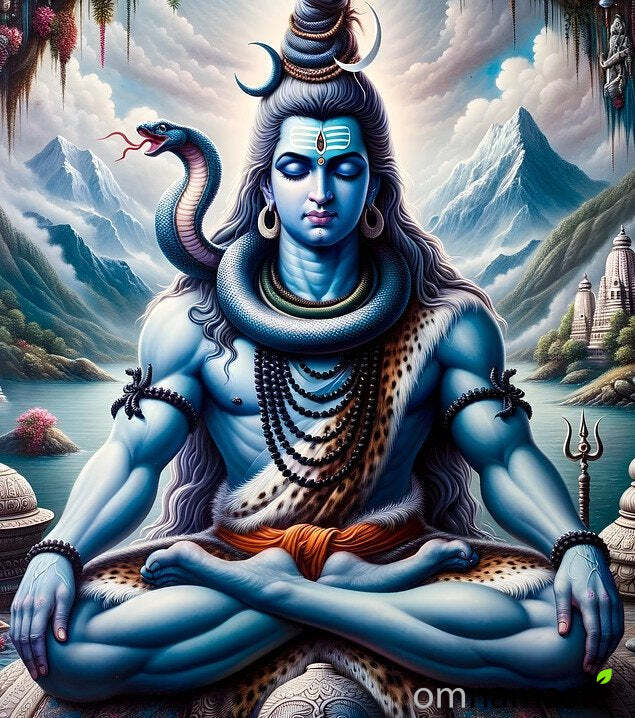 estampa shiva 9.5x10.5cm