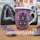 Taza de porcelana mano de fatima