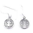 Pendiente plata san benito