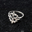 Anillo de plata Nudo de Brujas Talla 15/16