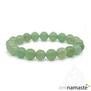 Pulsera cuarzo verde bola 6mm (talla 17cm)
