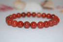 pulsera jaspe rojo bola 6mm