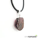 Colgante mineral Granate natural