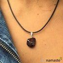 Colgante mineral Granate natural