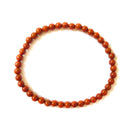 Pulsera jaspe rojo bola 4mm