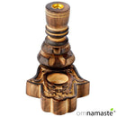 Quemador Reflujo Madera Jardín Hamsa