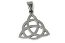 Colgante acero triqueta 3.2x2.5cm