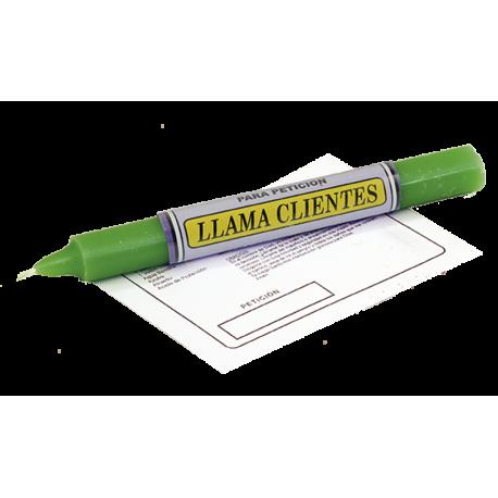 Vela Petición Llama Clientes