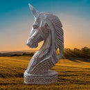 Cabeza Caballo de madera 40cm