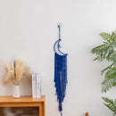 Atrapasueños Luna Azul y Perlas