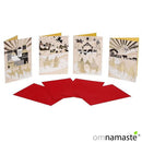 Tarjeta de Navidad Musical con Led