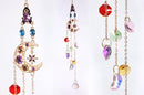 Colgante feng shui luna bolitas 33cm