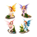 Figura de Hada Daydream con Flores de Primavera