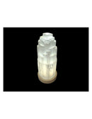 Lámpara led blanca selenita catedral 20cm