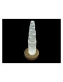 lámpara led selenita 20cm.