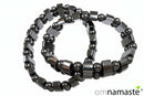 Pulsera hematite medialuna/bola imantado.